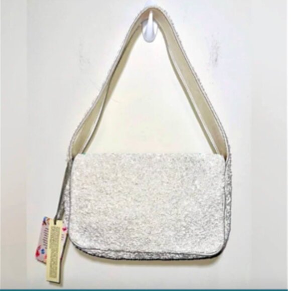 Beaded Soulder Bag Colorful Tropical Fish Handcrafted in India NWT Tik Tok Viral - Picture 3 of 4